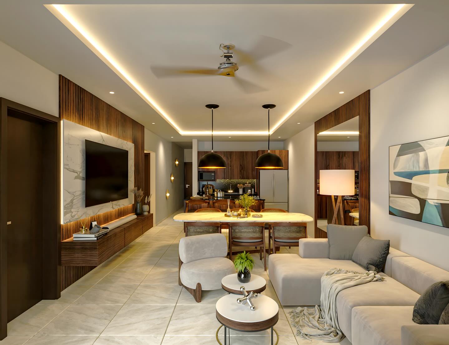 Muralla - Proyecto remodelación Diseño Interior 📍Playa del Carmen ...