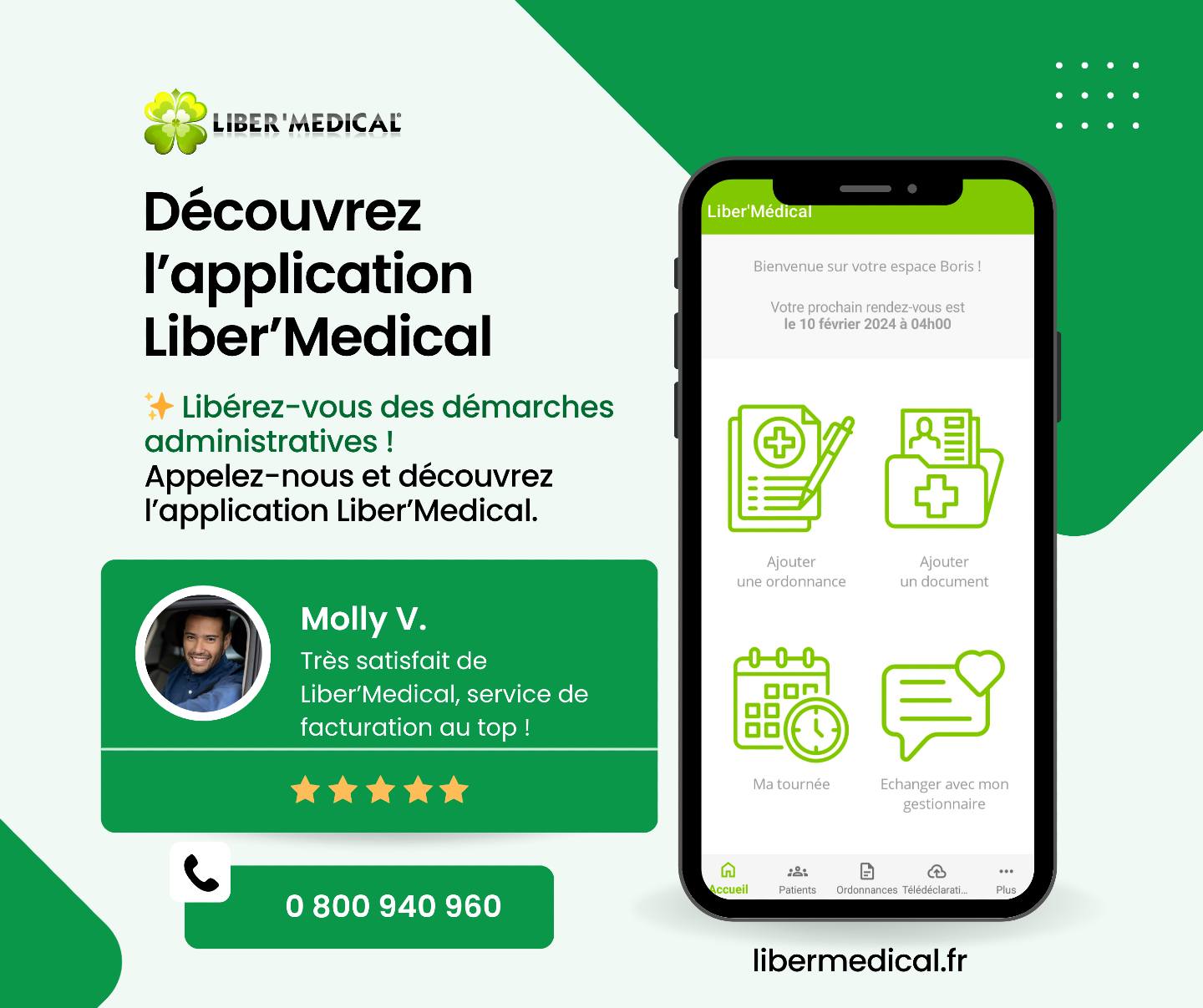 Liber'Médical - 📲 Découvrez l’application complète Liber’Medical ! 🍀 ...