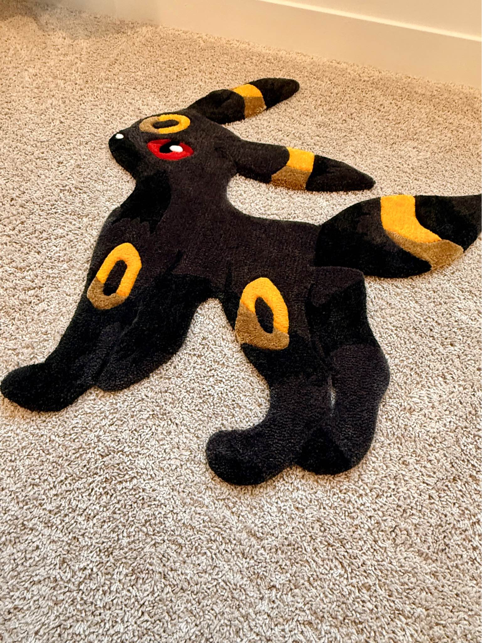 Pokemon Umbreon Handmade Rug - Stuffed Animals & Plush Toys ...