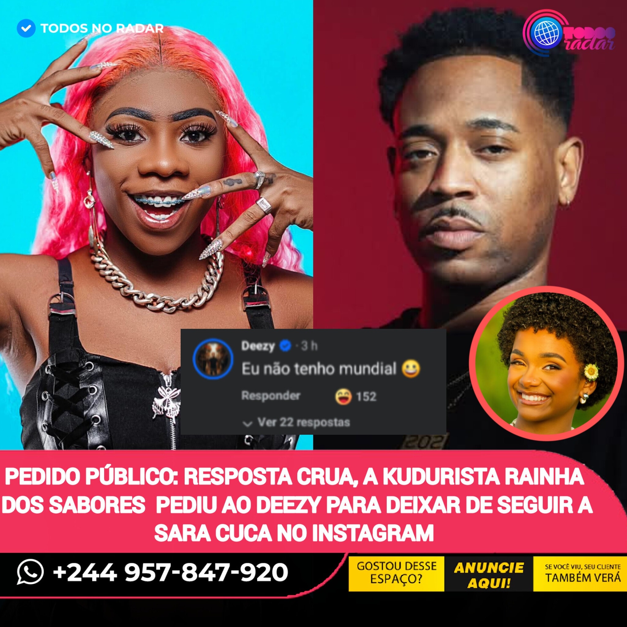 Todos - 💥 As redes sociais estão em chamas! A kudurista Rainha Dos ...