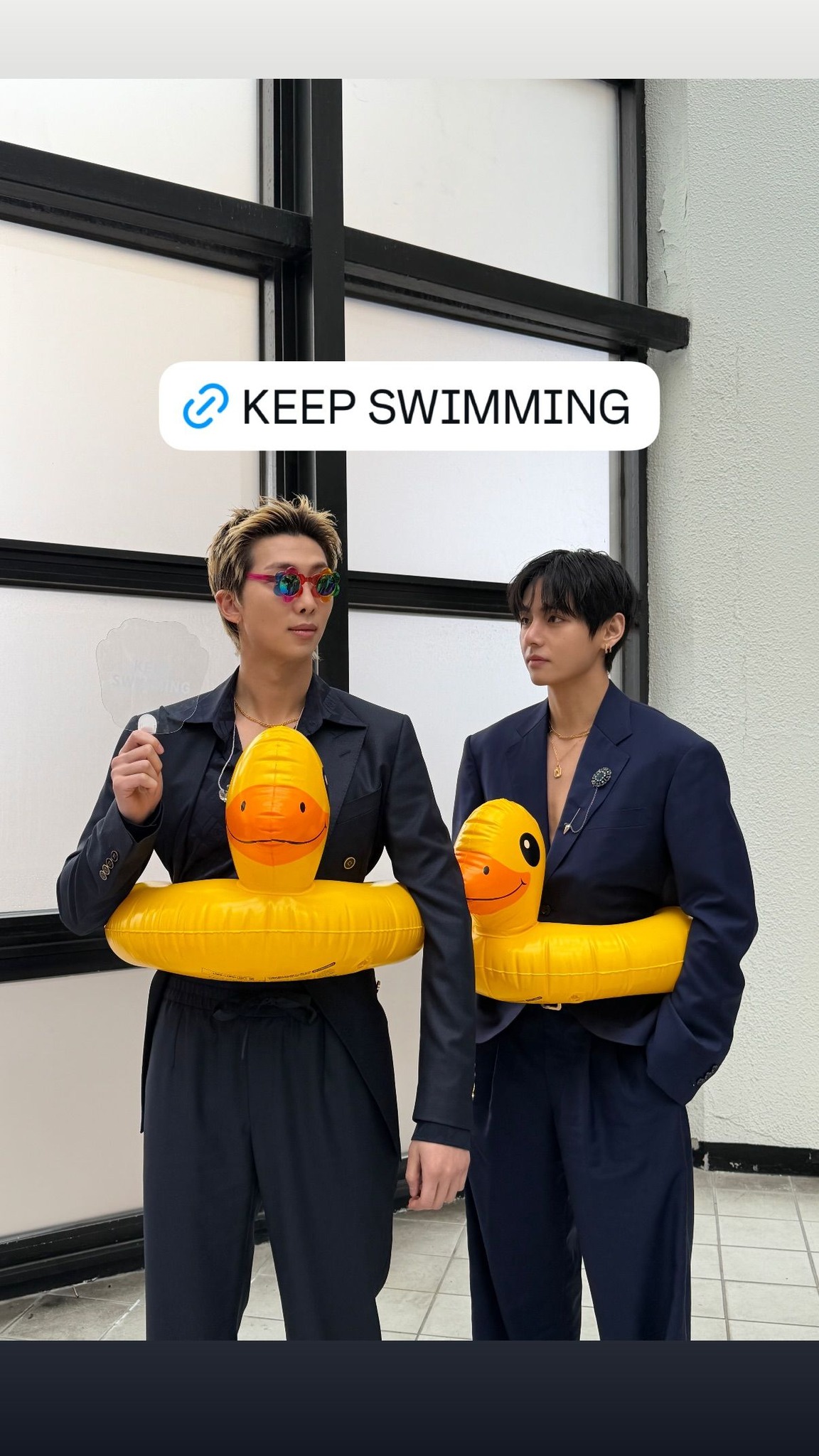 'SWIM' RM LINEMUSIC ナムジュン BTS