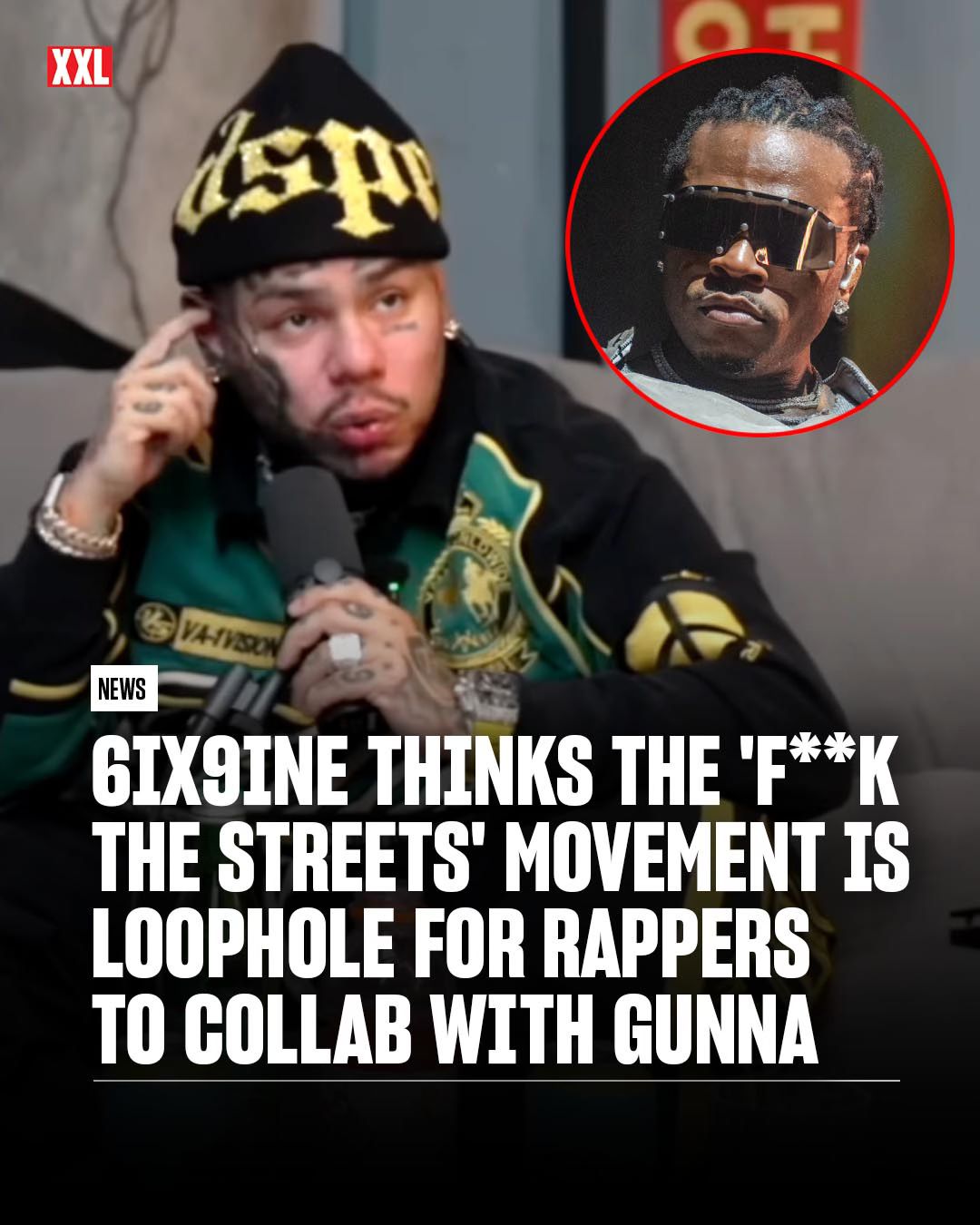 6ix9ine tapped into full troll mode and turned his attention to