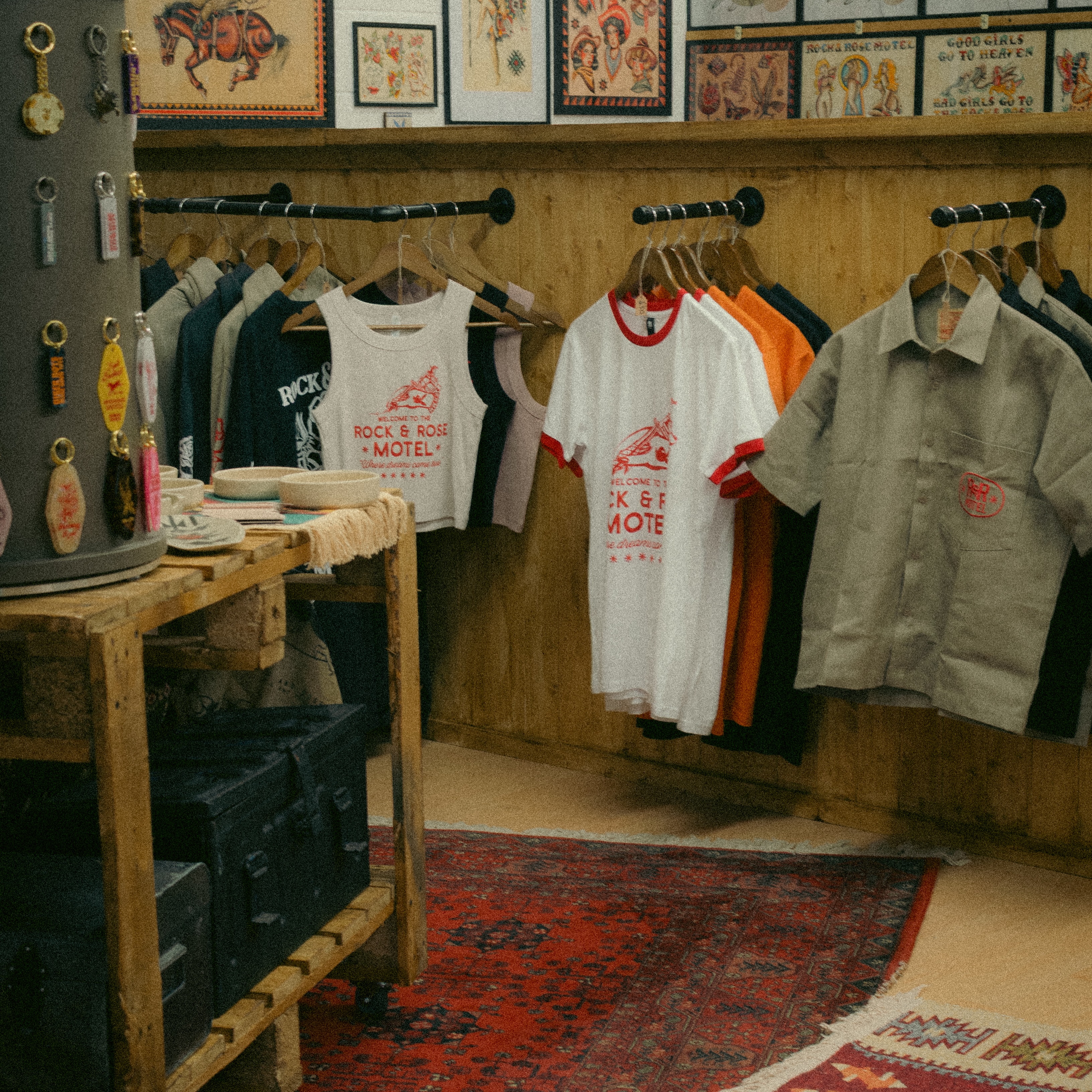 Traditional tattoo and Americana merch, new lines just dropped🌹