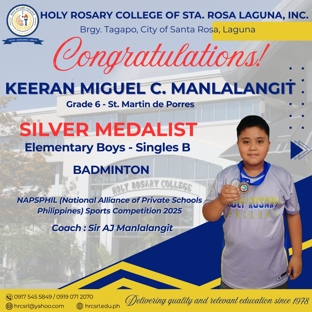 Holy Rosary College of Santa Rosa, Laguna | Santa Rosa