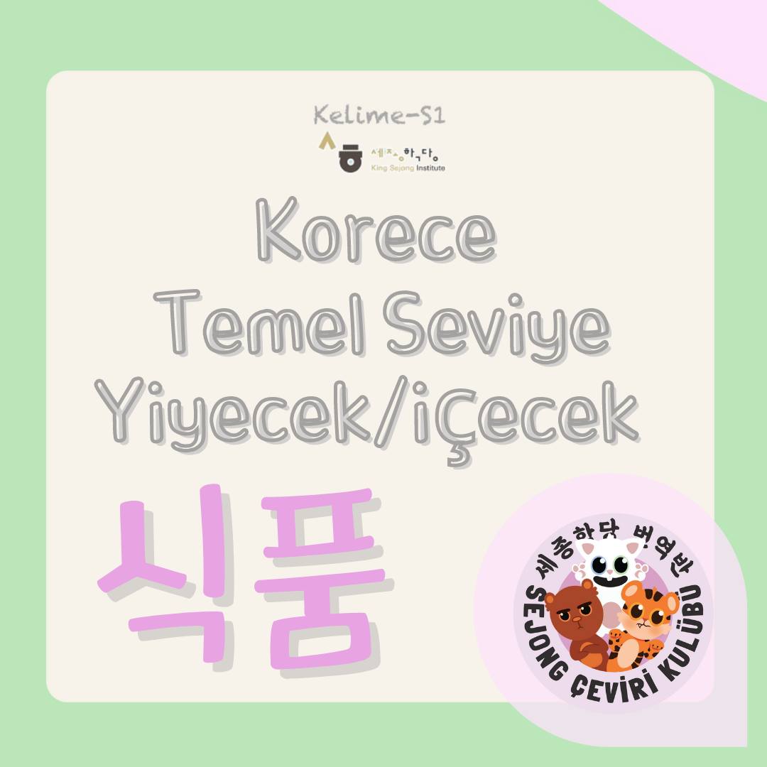 Sejong Korece Çeviri Kulübü... - Sejong Korece Çeviri Kulübü