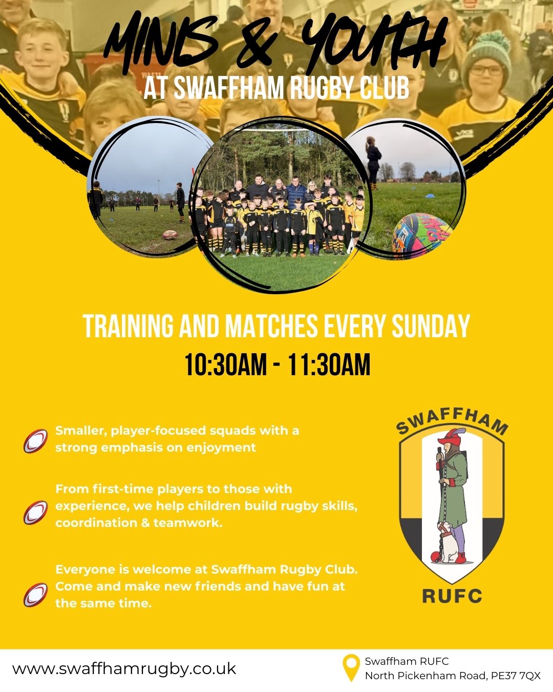 Swaffham RUFC - 🏉 BIG DREAMS START SMALL 🏉 Did you know... | Facebook