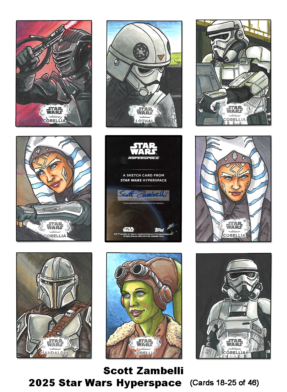 Topps just released their 2025 Star Wars: Hyperspace Trading Card