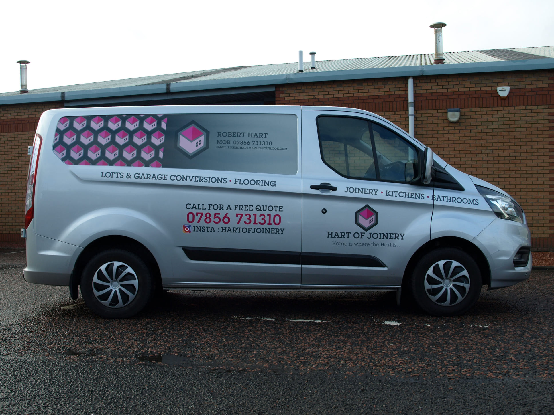 Hart of Joinery approached us to... - Universal Graphics Ltd.