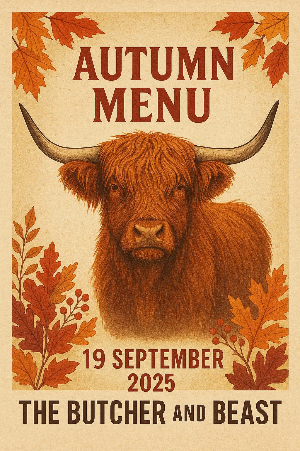 Butcher & Beast - 🍂 FALL FOR FLAVOUR – OUR NEW AUTUMN MENU... | Facebook