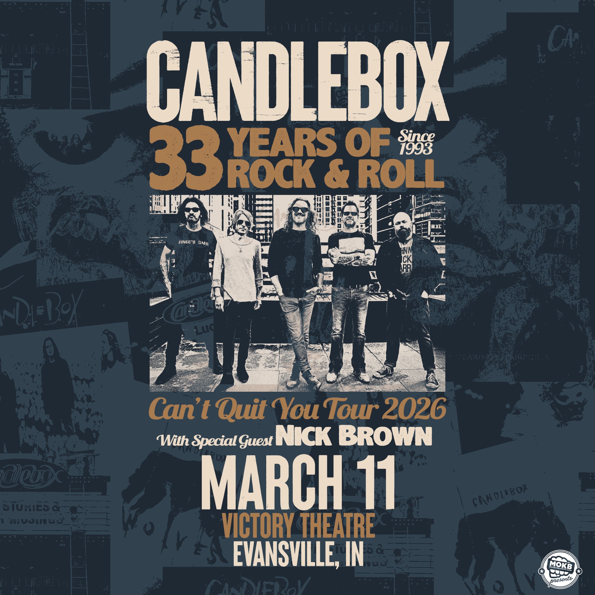 JUST ANNOUNCED! 💫 Candlebox's Can't Quit You Tour, Summer 2026