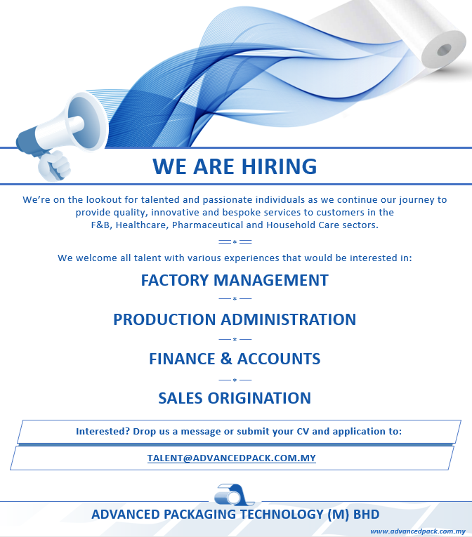 Advanced Packaging Technology M Bhd Posts Facebook