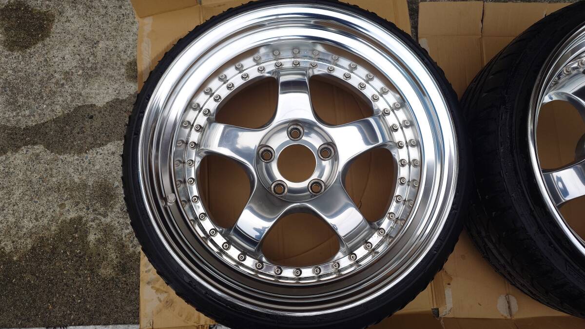 WORK MEISTER S1 3P ? Front: 18x10 Offset +5 (O-Disk) ? Rear 