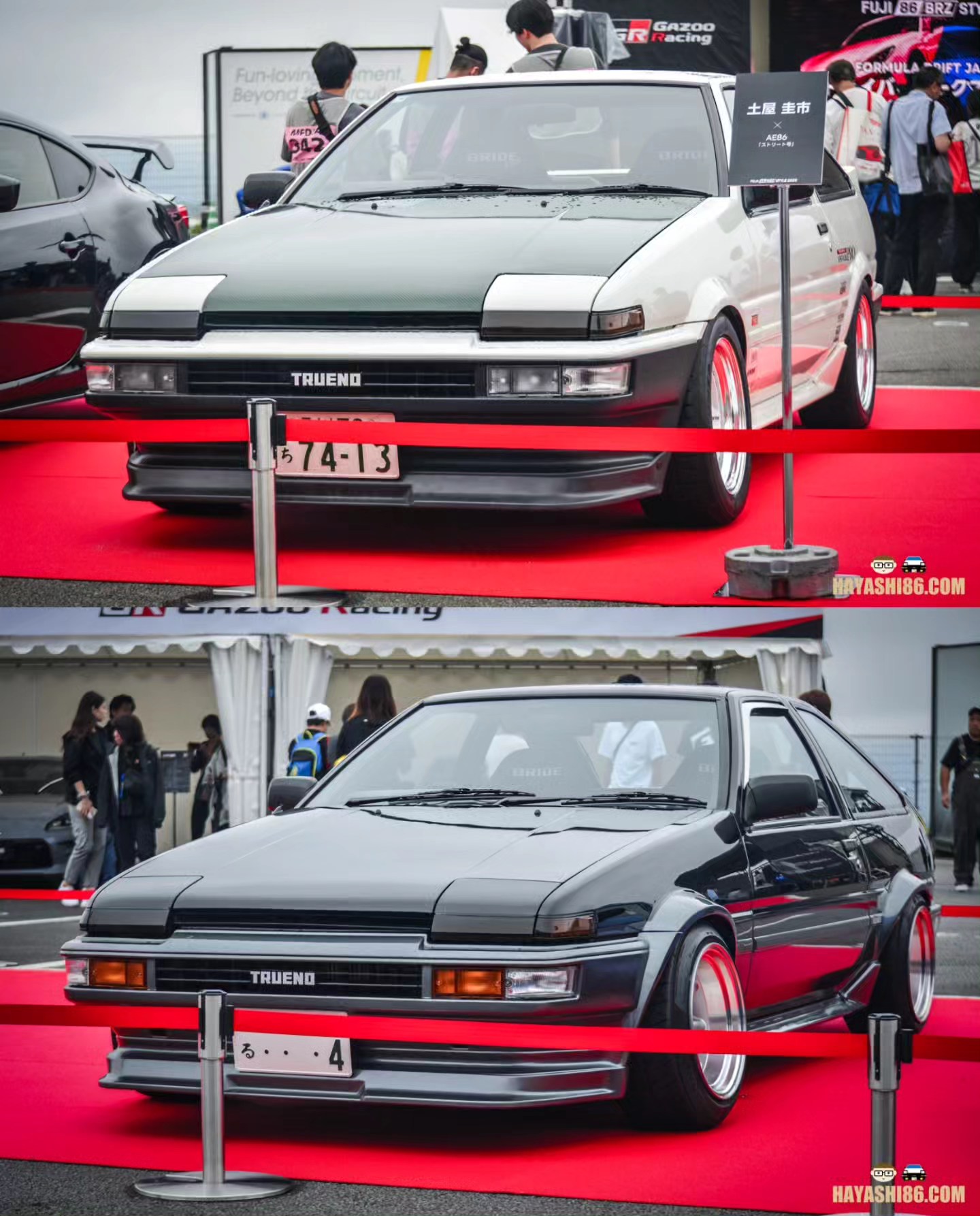 hayashi86.com - 群馬55 お 13-954 #hayashi86 #initiald #ae86