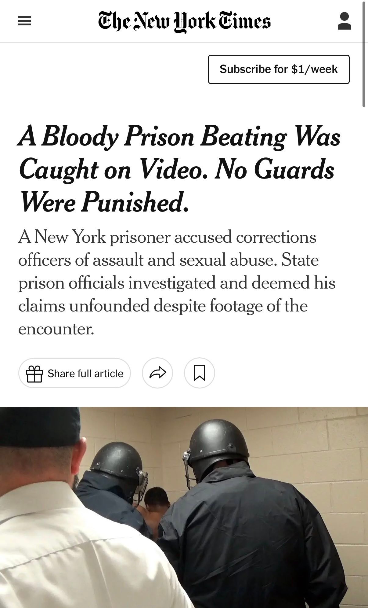 Jessica Kent The NYS DOC is pure evil! They beat,... Facebook