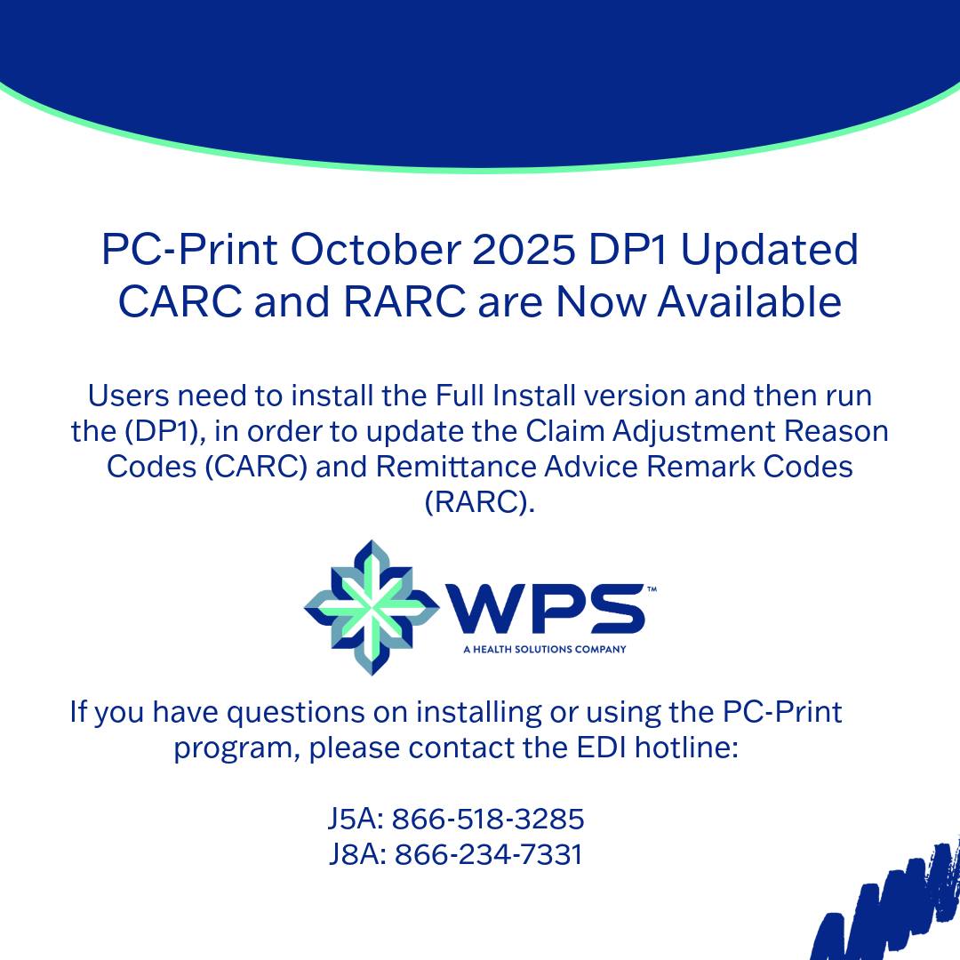 📣 An... - WPS Government Health Administrators Provider Page | Facebook