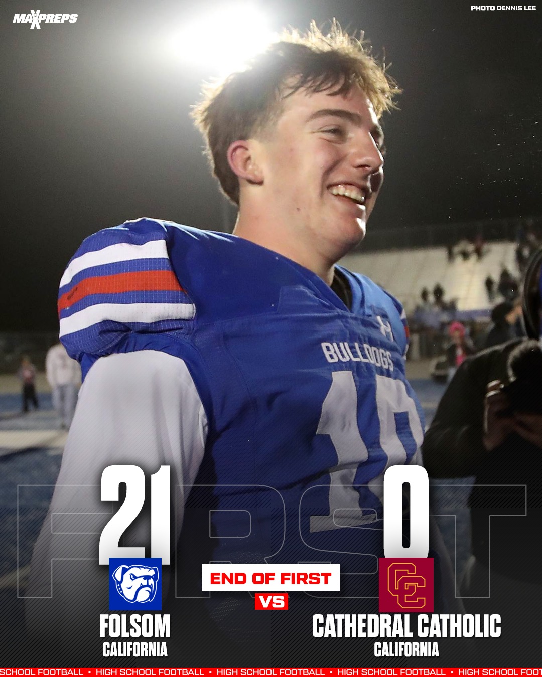 MaxPreps - Folsom off to a great start behind backup junior QB Brody ...