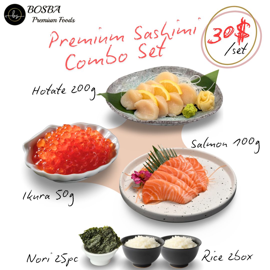 🔥Premium Sashimi Combo Set🔥... - BOSBA Premium Foods | Facebook