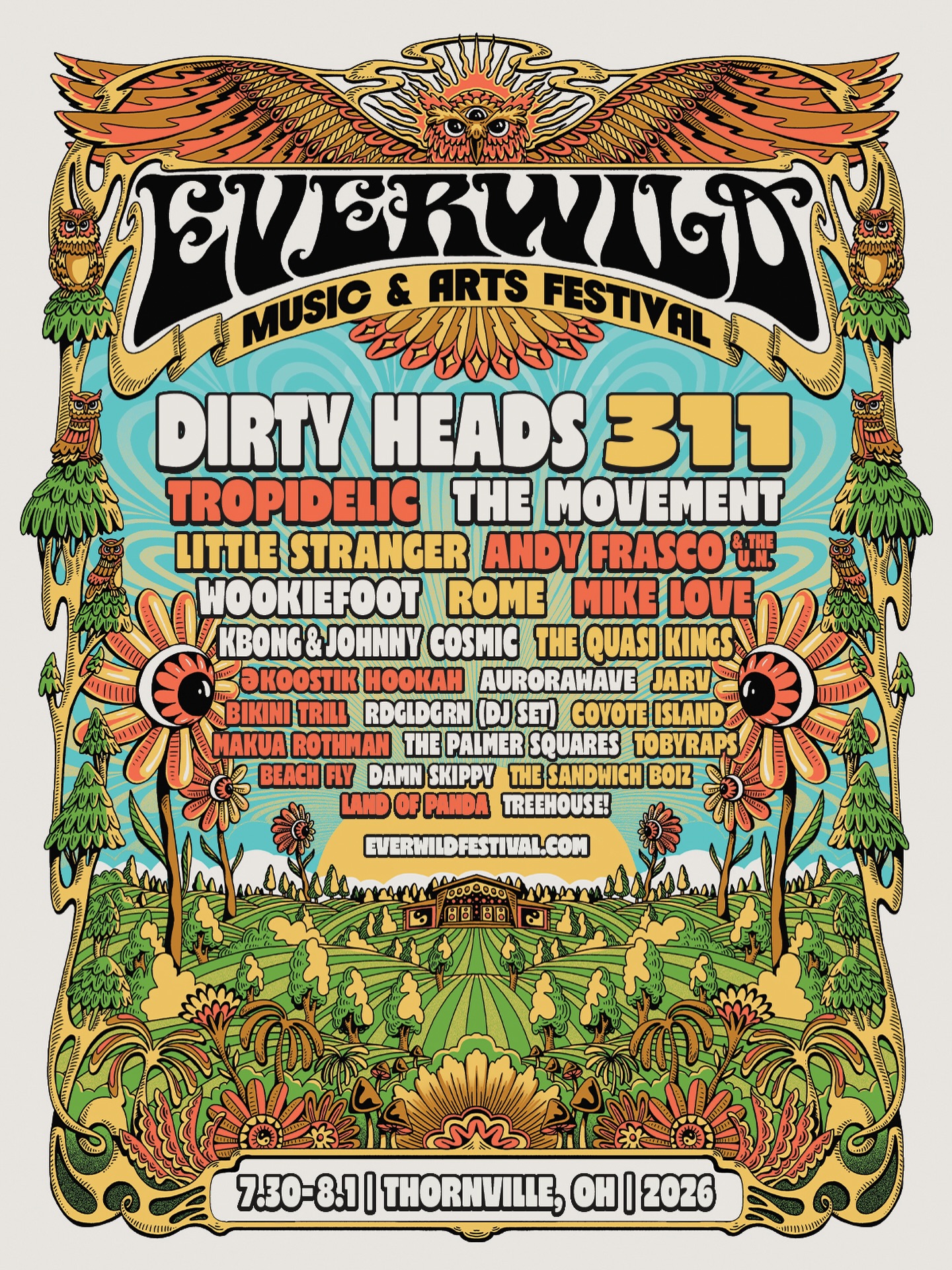 Here we go OHIO!! We're excited to return to Everwild Music