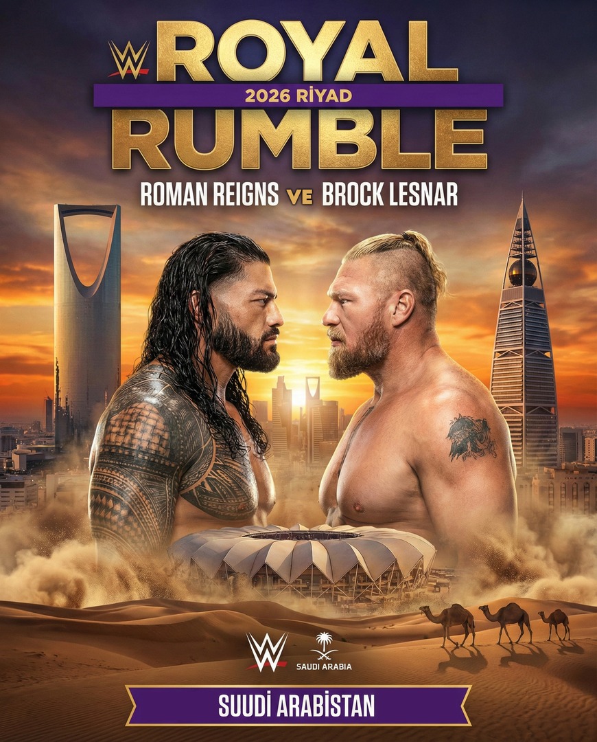GuresTurkiye.Net - RESMİ: Roman Reigns ve Brock Lesnar, 2026 Royal ...