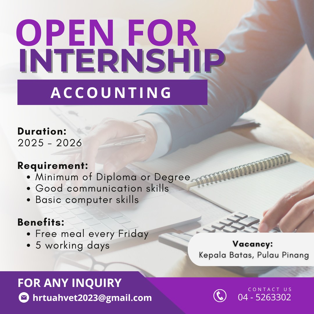 Internship Program in Malaysia | 🐾 Join Our Team | Facebook