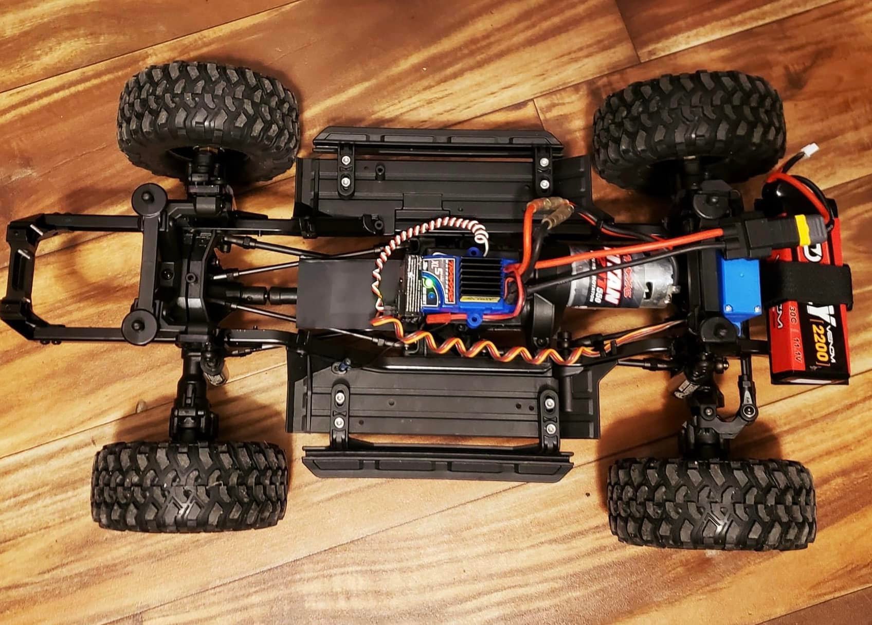 TRX4 battery tray low CG TRX4· STL File for ·Cults