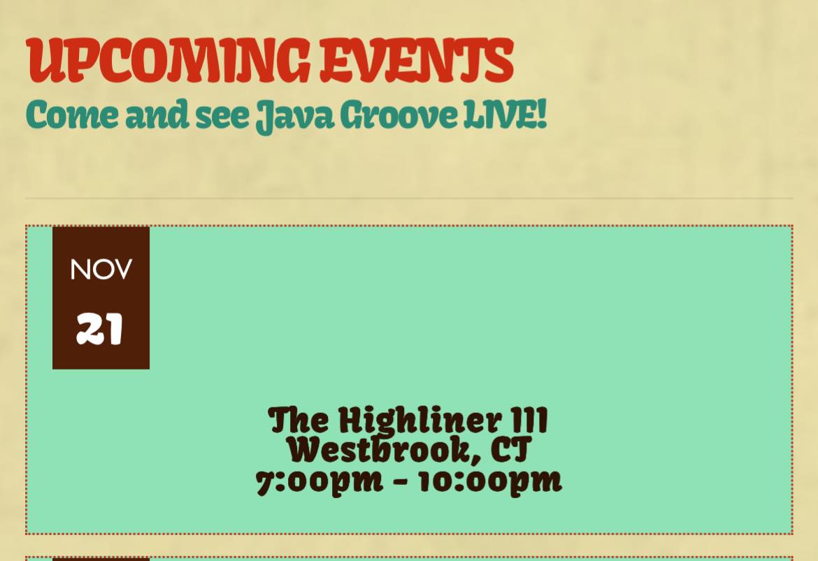 Java Groove