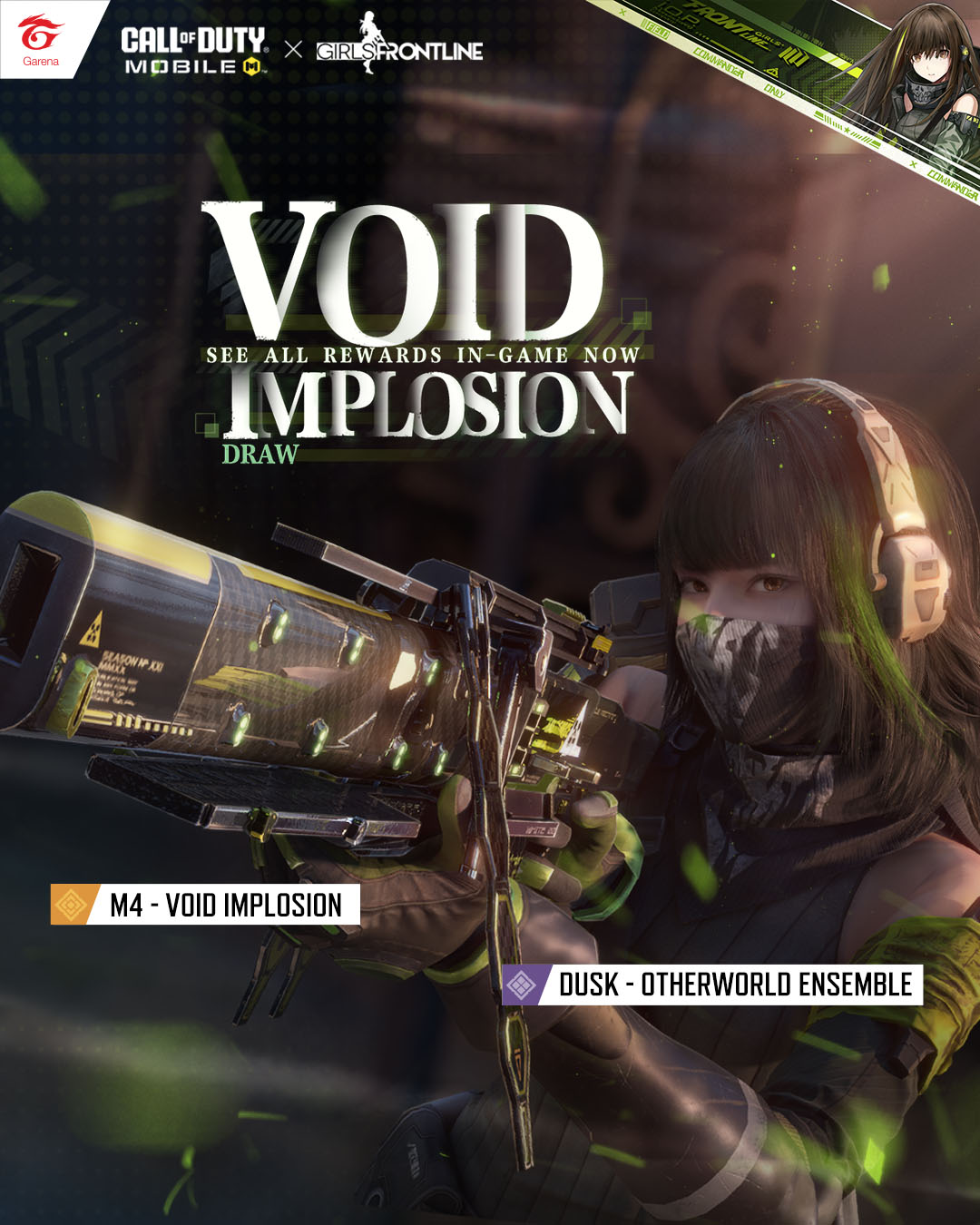 🪆 CODM x GIRLS' FRONTLINE 🌀... - Garena Call of Duty Mobile | Facebook