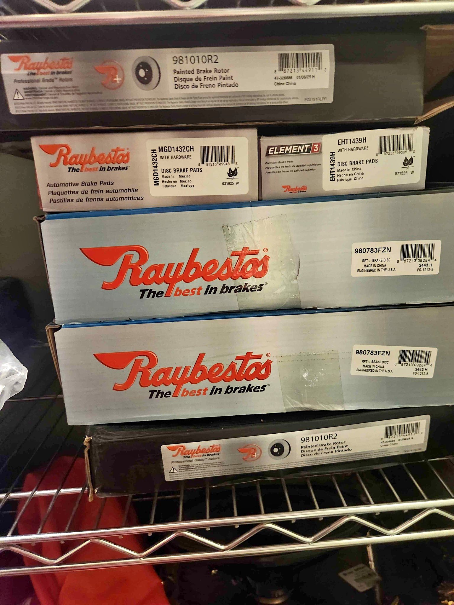 Complete Front & Rear Brake Kit (New in Box) Rotors and pads - Car ...