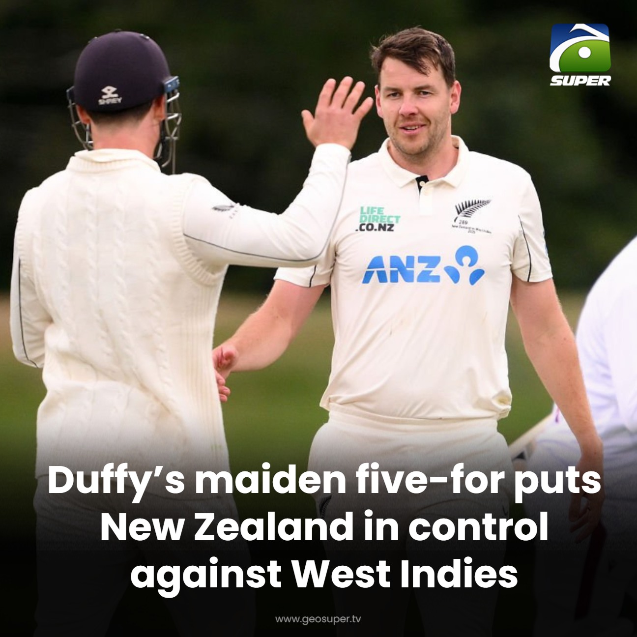 Geo Super - Five-fer seals Kiwi lead! 🏏💥 Read More:... | Facebook