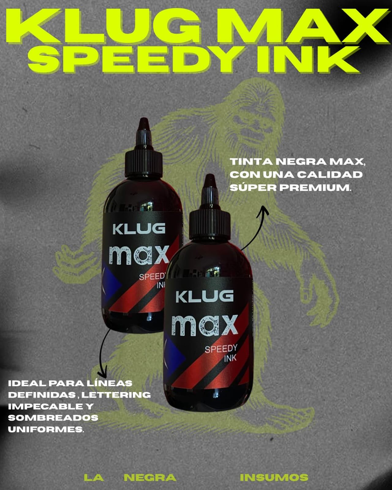 La - 🔥 KLUG MAX - SPEEDY INK La tinta que no falla: líneas definidas ...