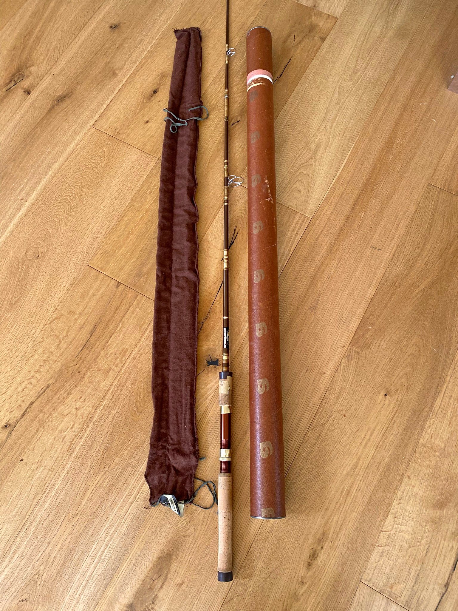 Vintage Garcia Conolon Model 2510 7ft 2-piece Fishing Rod Fast Taper ...