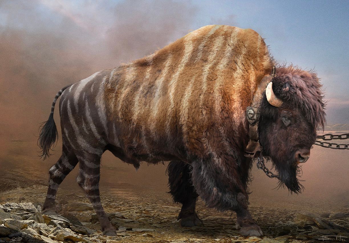 Explore ILM Art Director Tyler Scarlet's work on the Bison in
