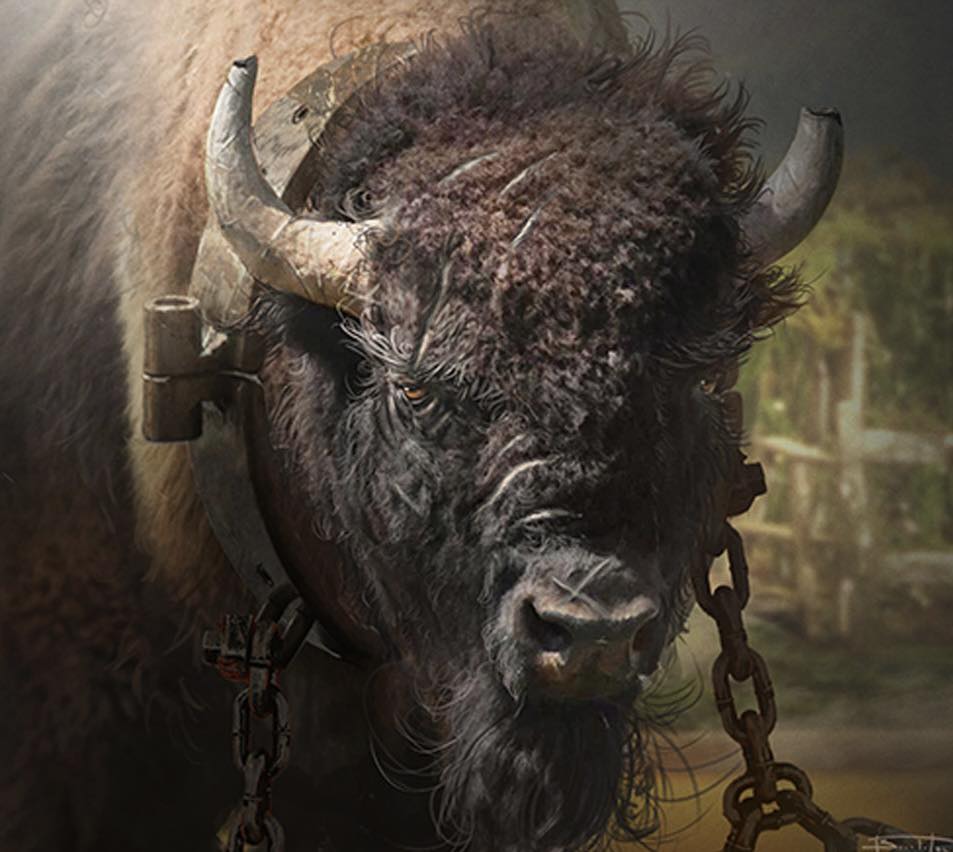 Explore ILM Art Director Tyler Scarlet's work on the Bison in