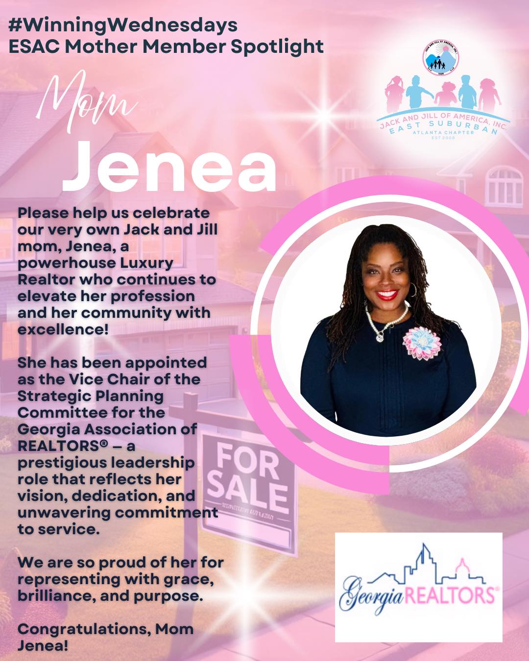 💗💙 Congratulations, Mom Jenea! 💙💗 Proud to celebrate our Jack and Jill ...