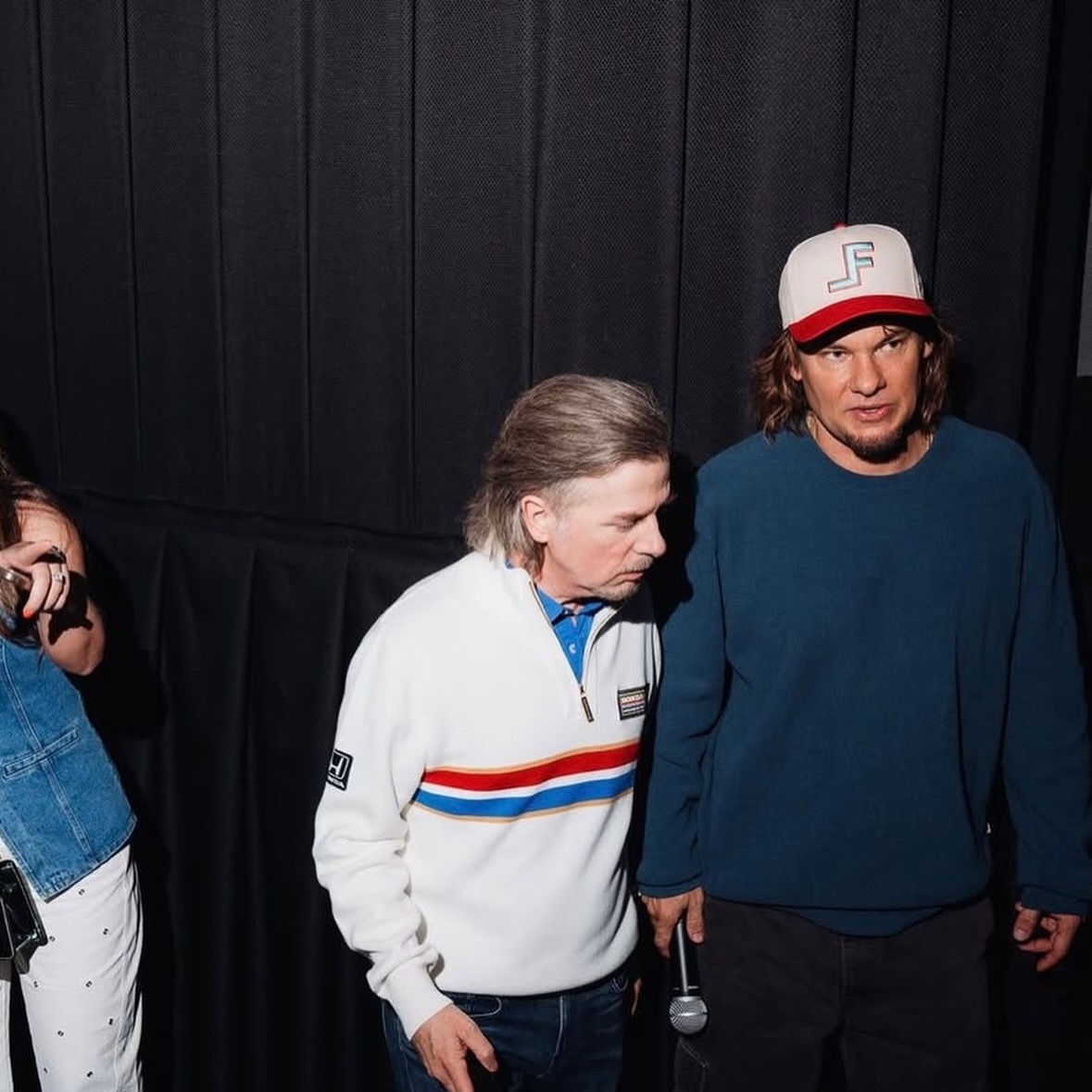 Love seeing @davidspade in our 1986 Honda F1 Team 1/4 zip sweater