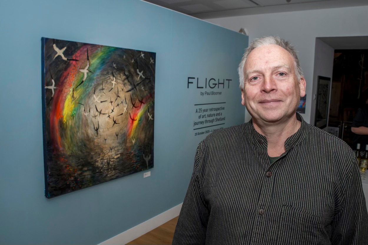 Shetland News - A major retrospective exhibition, Flight,... | Facebook