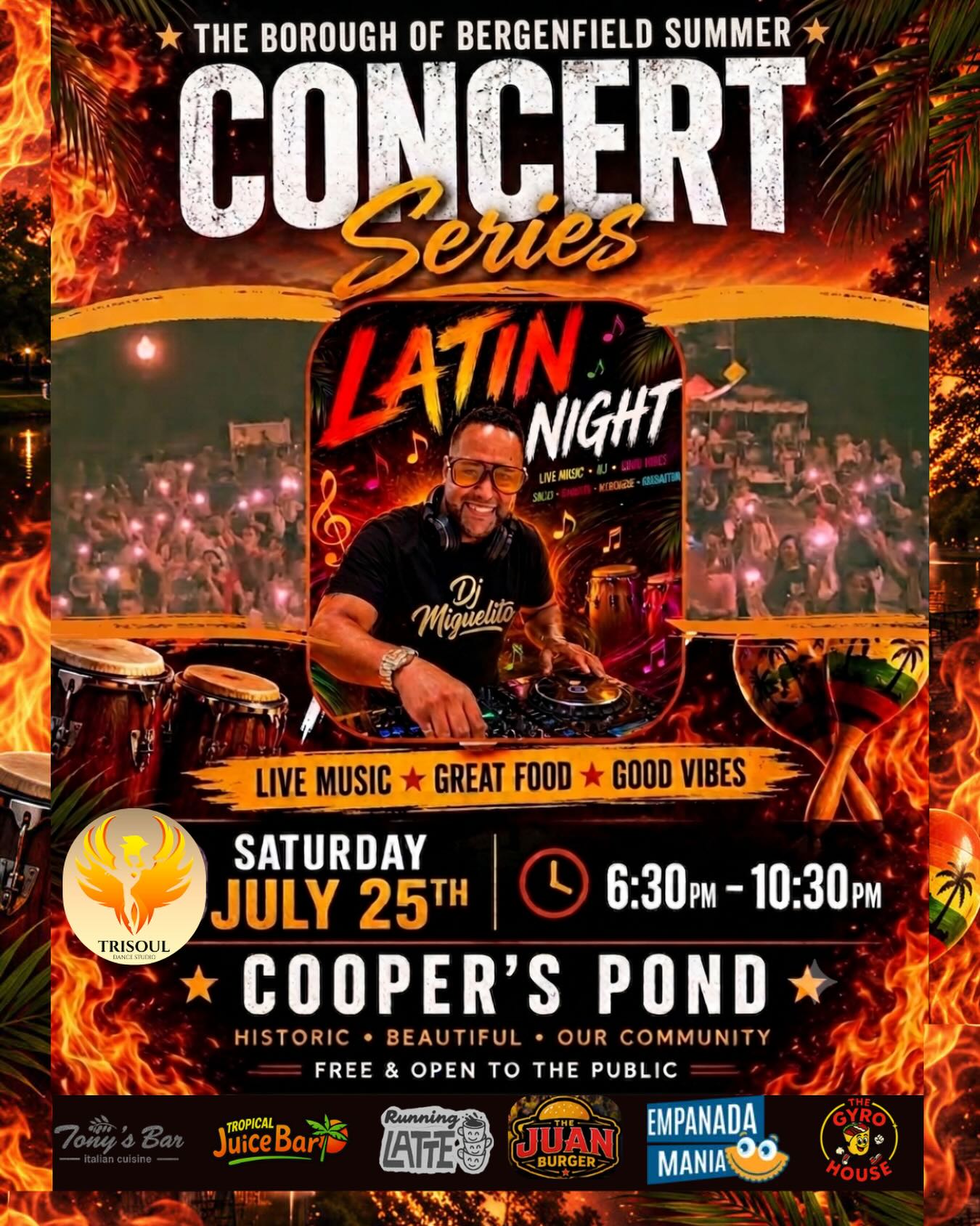 Bergenfield's Latin Night concert this Saturday
