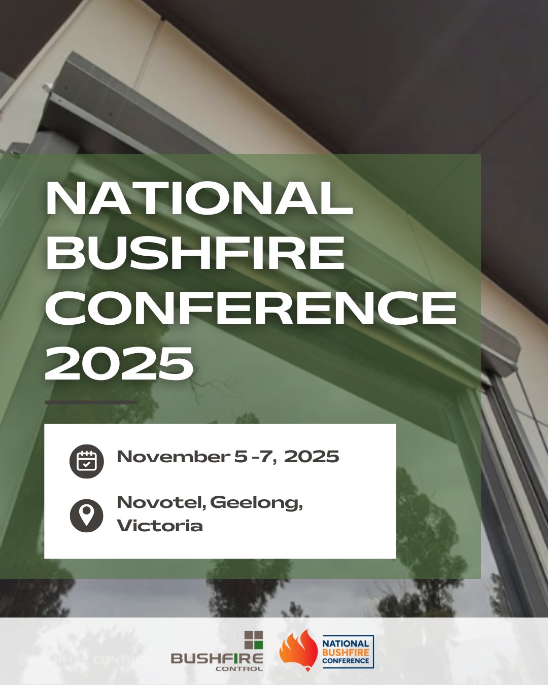 We’re heading to the 2025 National... - Bushfire Control | Facebook