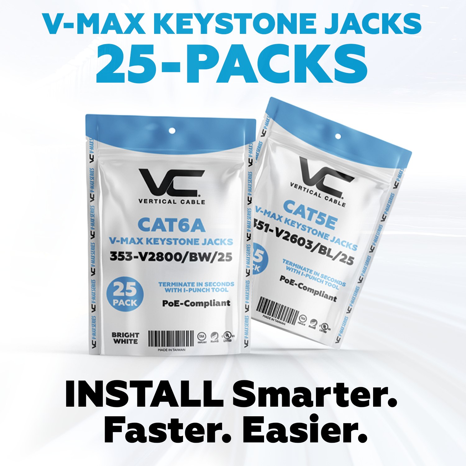 Vertical Cable - Introducing our 25-packs of V-Max... | Facebook