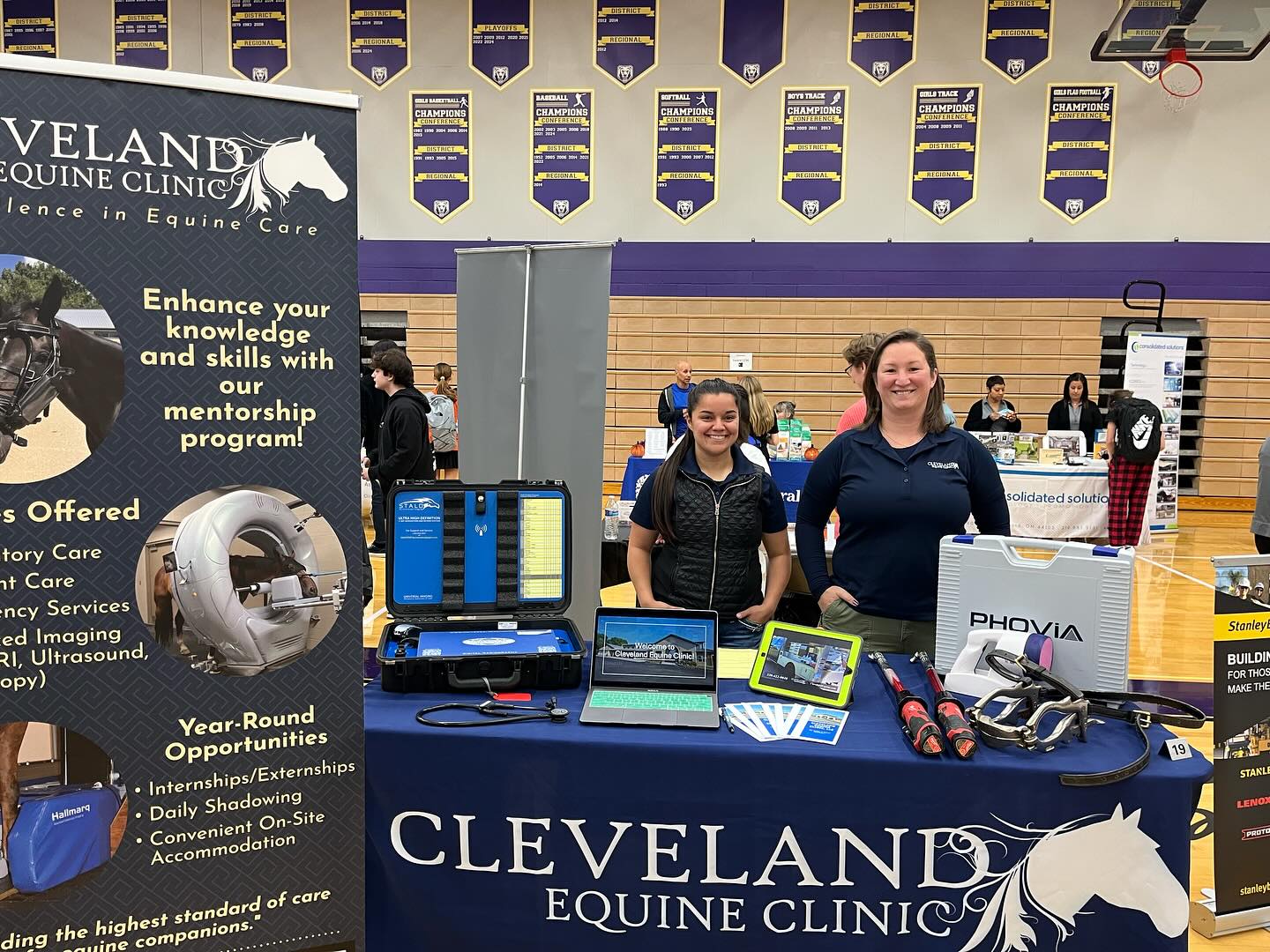 Cleveland - Dr. Thompson and tech Elaina were at North Royalton High ...