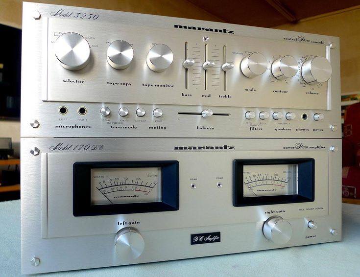 Marantz Model 3250, Model 170 DC #fblifestyle #vintagehifi
