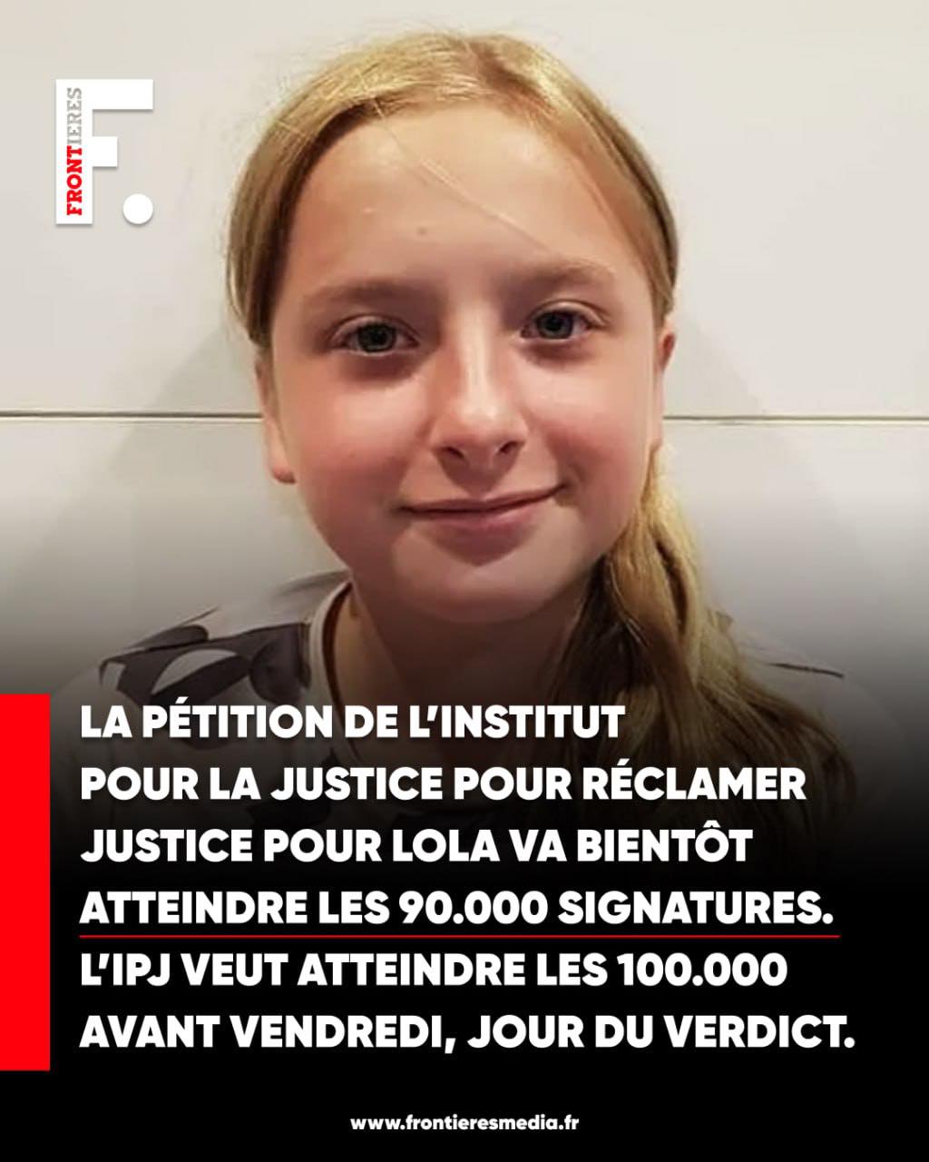 Frontières - 🚨 ALERTE INFO 🚨 La pétition de l’Institut pour la Justice ...