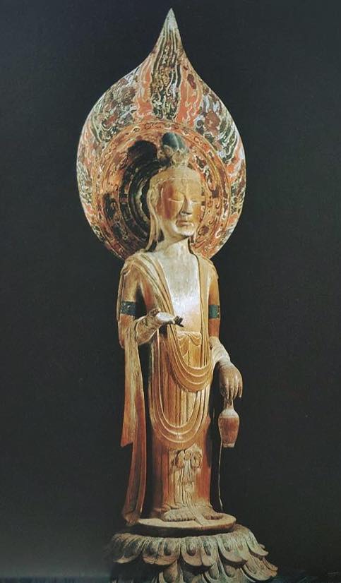 ○法輪寺 ・薬師如来坐像(重文.飛鳥) ・伝虚空蔵菩薩立像(重文.飛鳥