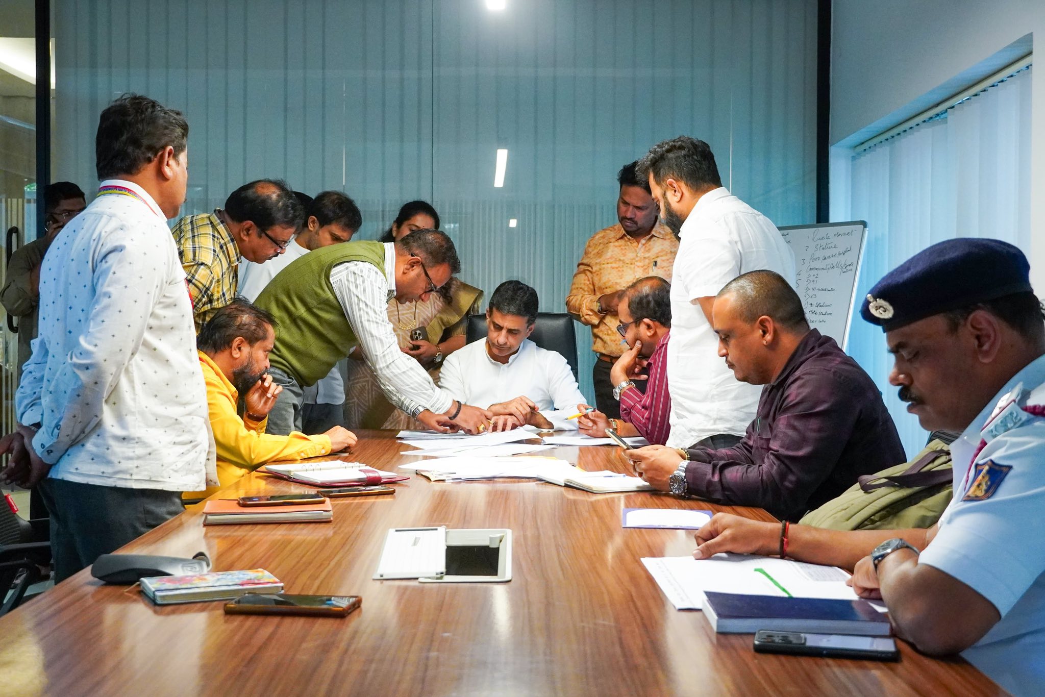 Rizwan Arshad - Held a review meeting on Race Course... | Facebook