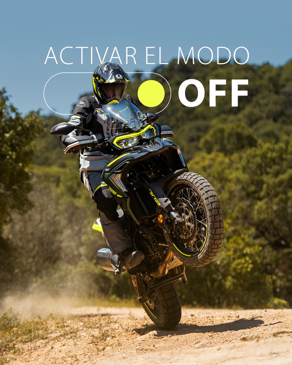 Motocenter - Activá el modo OFF arriba de tu TRK 702X 🌍 La... | Facebook