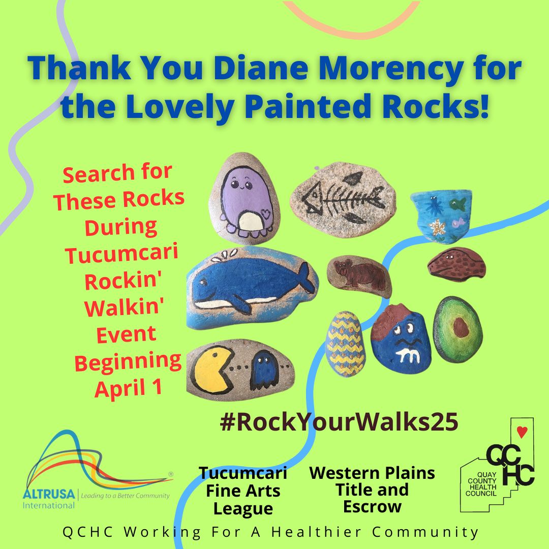 Quay - Thank you Diane for these cute rocks and serving as a rock hider ...
