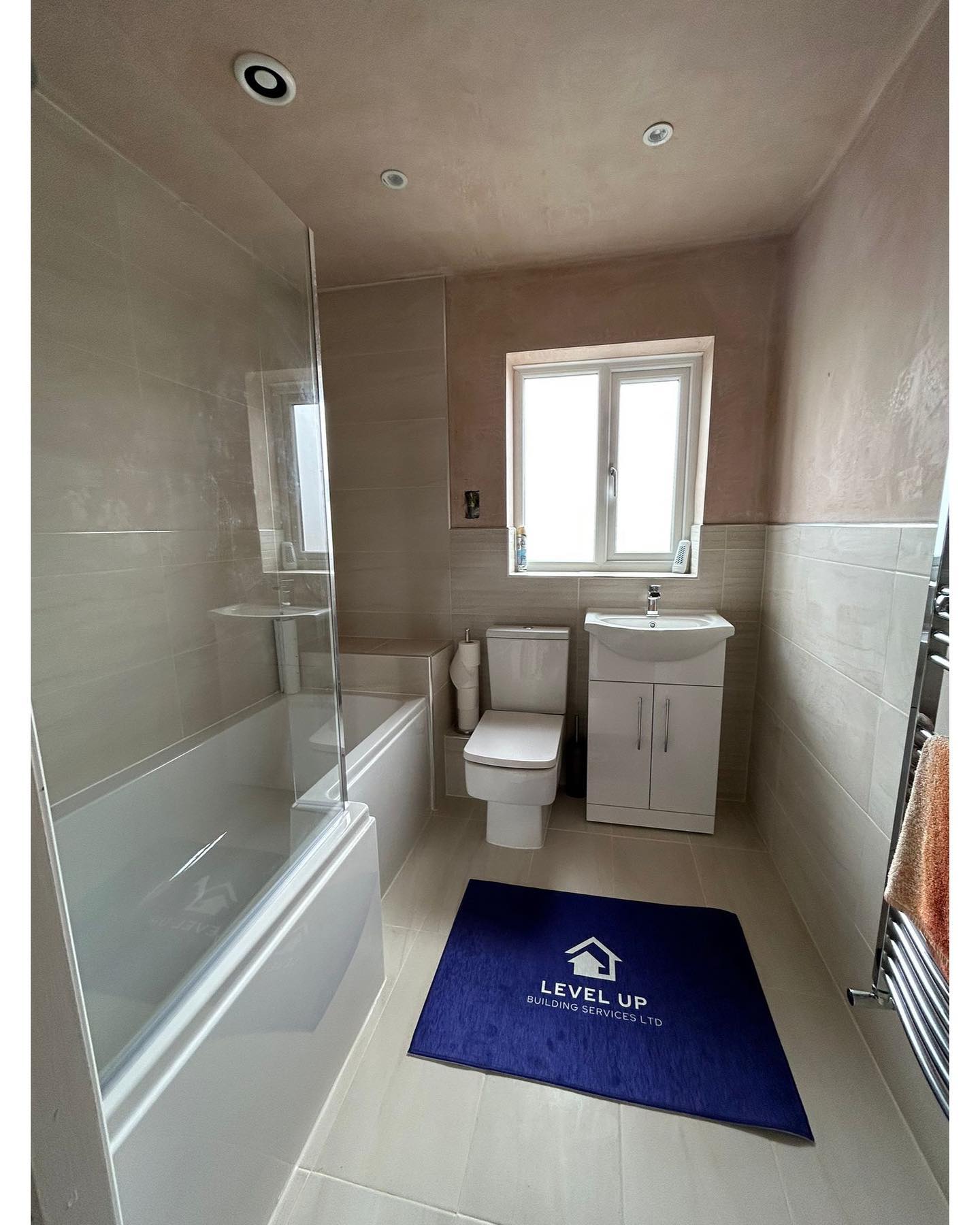 Our latest bathroom... - Level Up Building Services Ltd