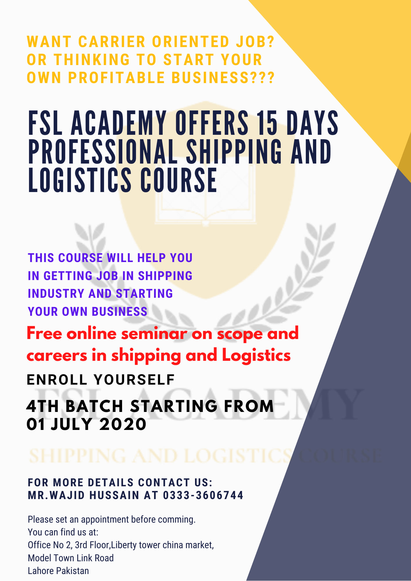 FSL Academy of Shipping and Logistics