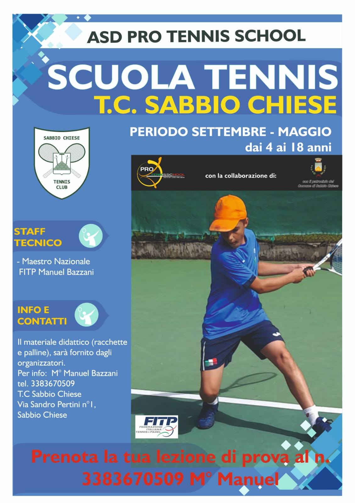 Asd Pro Tennis School added a new... - Asd Pro Tennis School