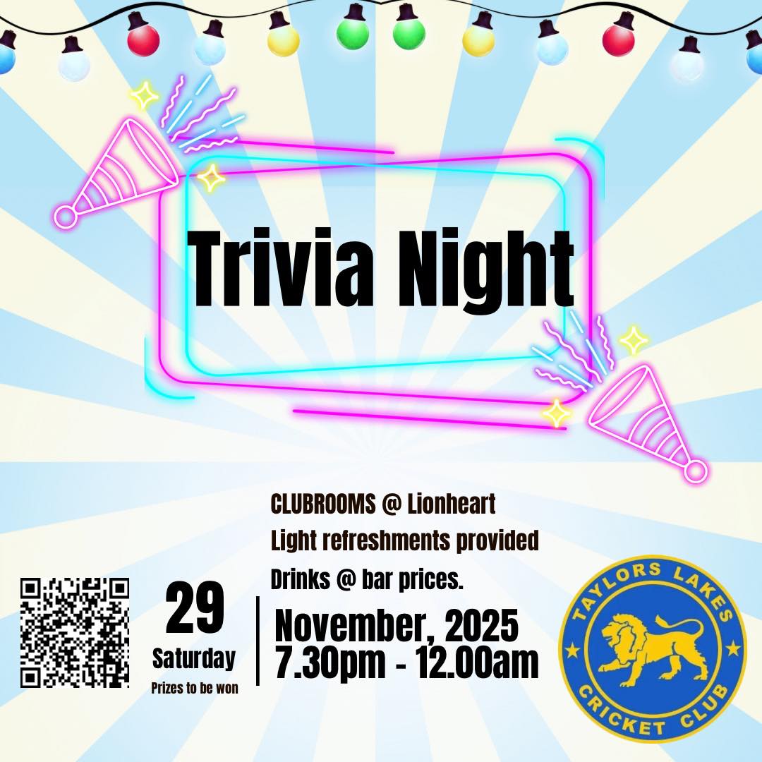 Taylors - 🦁 TLCC Trivia Night 2025 🎉 TLCC welcomes all players ...